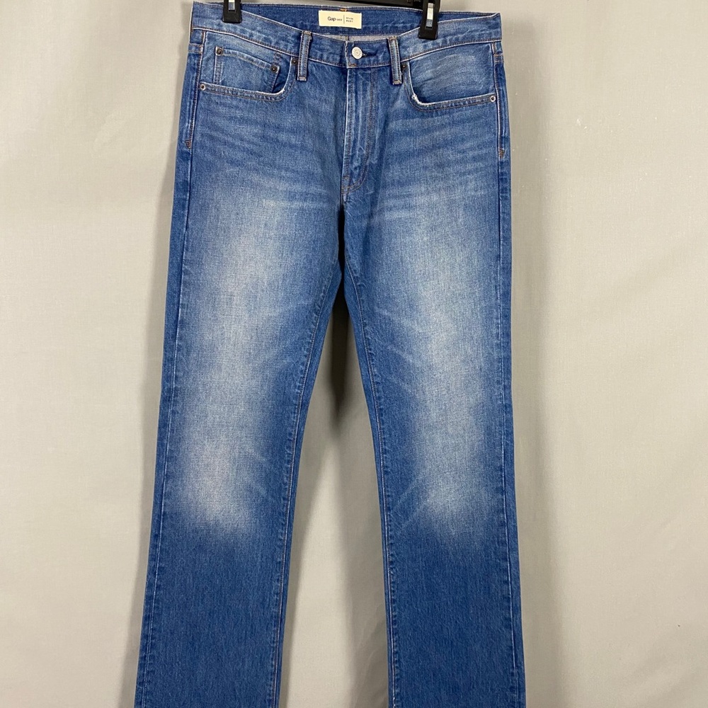GAP Stone Wash Jeans - 32w x 36l - Slim - Boot Cut